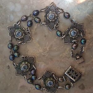 Liz Paiacios Vintage Silver Braclet